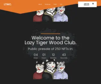 Lazytigerwoodclub.com(Lazy Tiger Wood Club) Screenshot