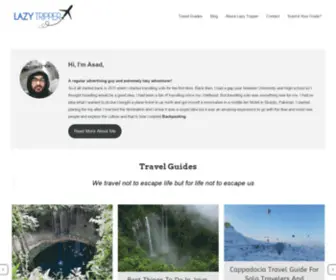Lazytripper.com(Travelling) Screenshot