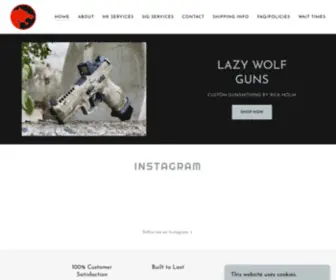 Lazywolfguns.com(Lazy Wolf Guns) Screenshot