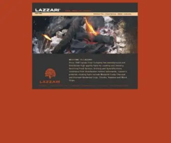 Lazzari.com(Lazzari premium cooking fuels include mesquite lump charcoal) Screenshot