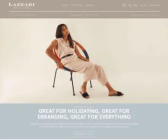 Lazzarionline.com(Lazzari Store) Screenshot