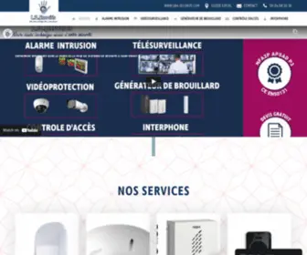Lba-Securite.com(Installation de systèmes de sécurité à Saint) Screenshot