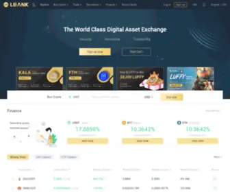 Lbank.io(Best Cryptocurrency Exchange to Buy Bitcoin) Screenshot