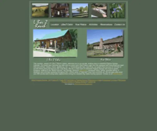 Lbarzcabins.com(Pagosa springs cabins) Screenshot