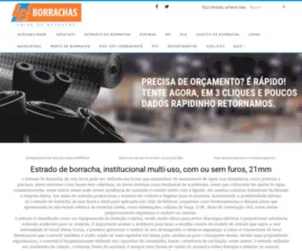 Lbborrachas.com.br(Centenas de produtos em borracha e outros) Screenshot