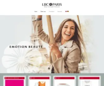 LBC-Paris.com(Naturkosmetik f) Screenshot