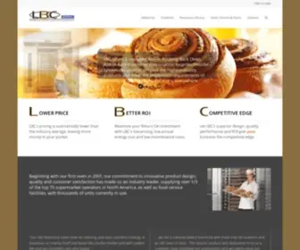 LBcbakery.com(Commercial Bakery Equipment Manufacturer) Screenshot