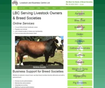 Lbcentre.com.au(Livestock and Business Centre) Screenshot