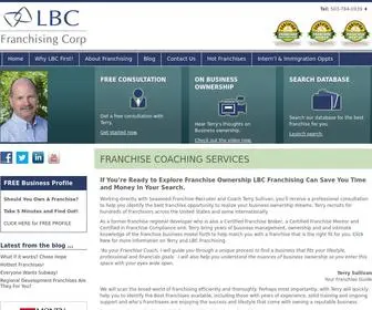 LBCfranchisingcorp.com(LBC Franchising Corp) Screenshot