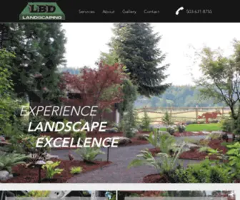 LBdlandscaping.com(LBD Landscaping) Screenshot