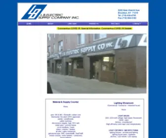 Lbelectric.com(L. B) Screenshot