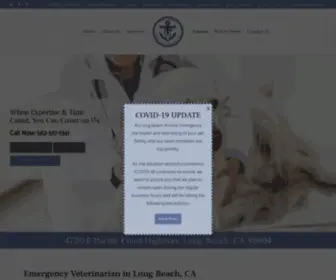 Lbervet.com(Veterinarian Long Beach Emergency) Screenshot