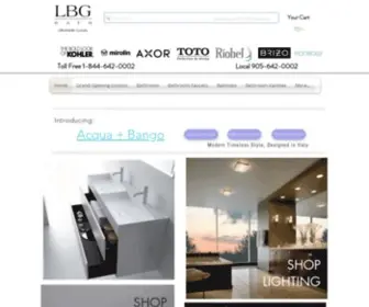 LBgbath.com(London Bath Store) Screenshot