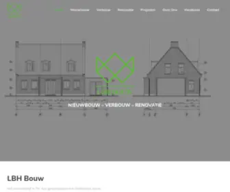 LBhbouw.nl(LBH Bouw) Screenshot