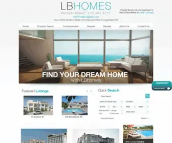 Lbhomes.com(Long Beach NY Real Estate) Screenshot