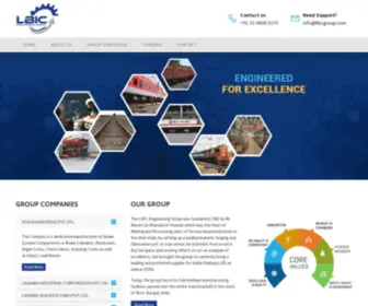 LbicGroup.com(LBIC ENGINEERING GROUP) Screenshot