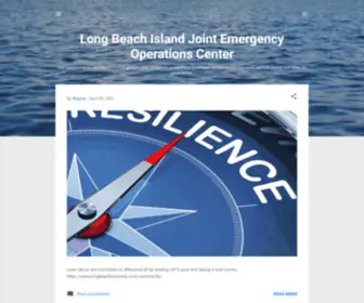 Lbieoc.org(LBI Joint Emergency Operations) Screenshot