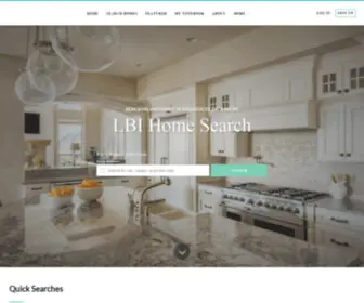 Lbihomesearcher.com(LBI Home Search provided by Berkshire Hathaway HomeServices Zack Shore) Screenshot