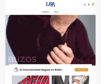 LBrluber.com(Ropa para caballero) Screenshot