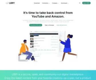 LBRY.com(Content Freedom) Screenshot