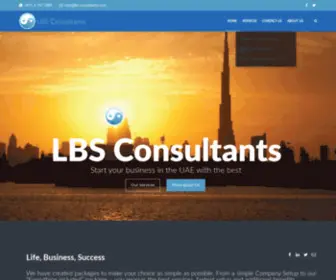 LBS-Consultants.com(Life Business Success Consultants Home) Screenshot