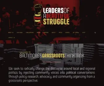 LBsbaltimore.com(Baltimore's Grassroots Think) Screenshot