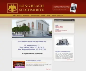 LBscottishrite.org(Long Beach Scottish Rite) Screenshot