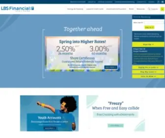 LBSfcu.org(Lbs financial) Screenshot