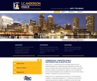 LC-Anderson.com(Commercial Heating) Screenshot