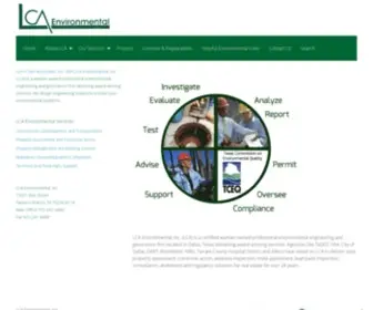 Lcaenvironmental.com(LCA Environmental experts in environmental consulting) Screenshot
