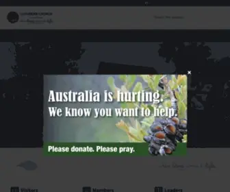 Lca.org.au(Lutheran Church of Australia) Screenshot