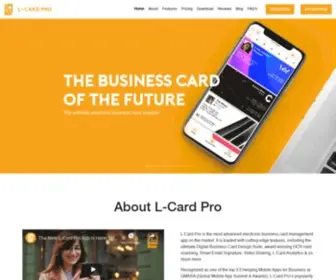 Lcardapp.com(L-Card Pro) Screenshot