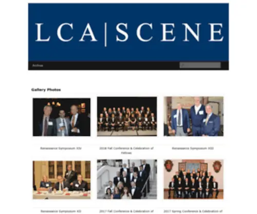 Lcascene.org(LCA SCENE) Screenshot