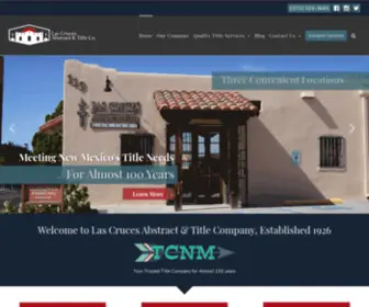 Lcat.net(Las Cruces Abstract and Title) Screenshot