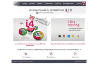 LCB-Informatique.ch(LCB Sàrl) Screenshot