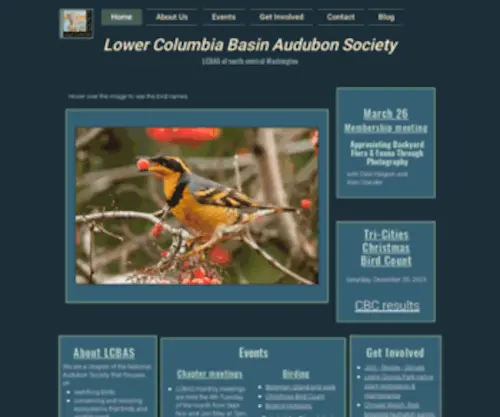 Lcbas.org(Watching Birds) Screenshot