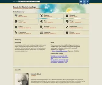 LCblack.com(Daily Horoscopes) Screenshot