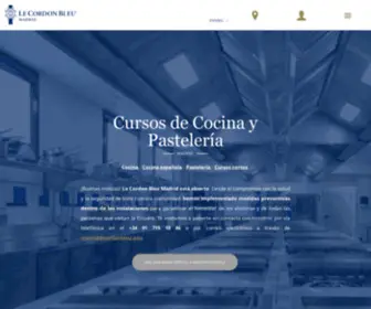 LCbmadrid.com(Escuela de Cocina y Pastelería) Screenshot