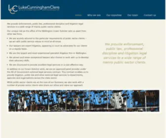 LCC.co.nz(Barristers and Solicitors) Screenshot