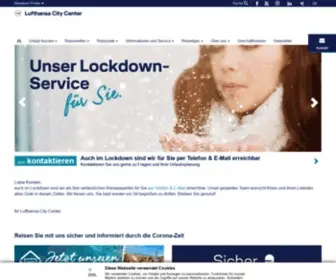 LCC.de(Lufthansa City Center) Screenshot