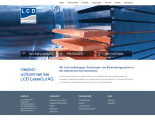 LCD-Lasercut.ch(Stator) Screenshot