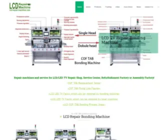 LCD-Repair-Machine.com(LCD Repair Machine) Screenshot