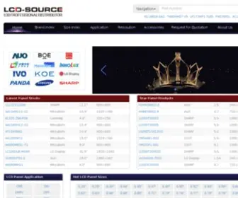 LCD-Source.com(Global LCD Sales Center) Screenshot