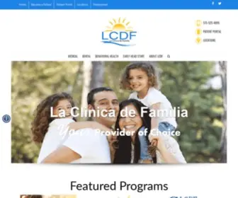 LCDFNM.org(Your Provider of Choice) Screenshot