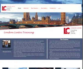 Lcentre.co.uk(Training focuses on both qualification and technical training) Screenshot