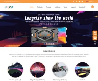LCF-Led.com(LED Display) Screenshot