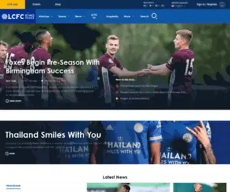 LCFC.co.uk(Leicester City Official Website Leicester City) Screenshot