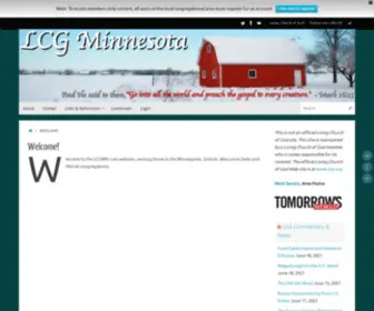 LCGMN.com(LCG Minnesota) Screenshot