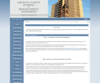 Lcha.com(Lebanon County Housing Authority) Screenshot