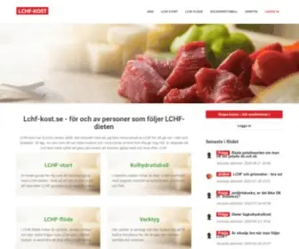 LCHF-Kost.se(LCHF Kost) Screenshot